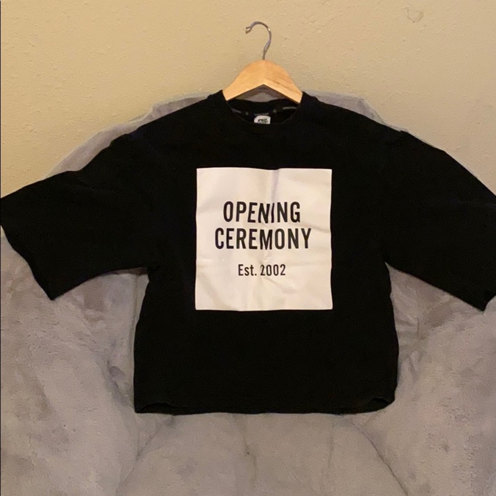 Opening ceremony  box logo sweatshirt